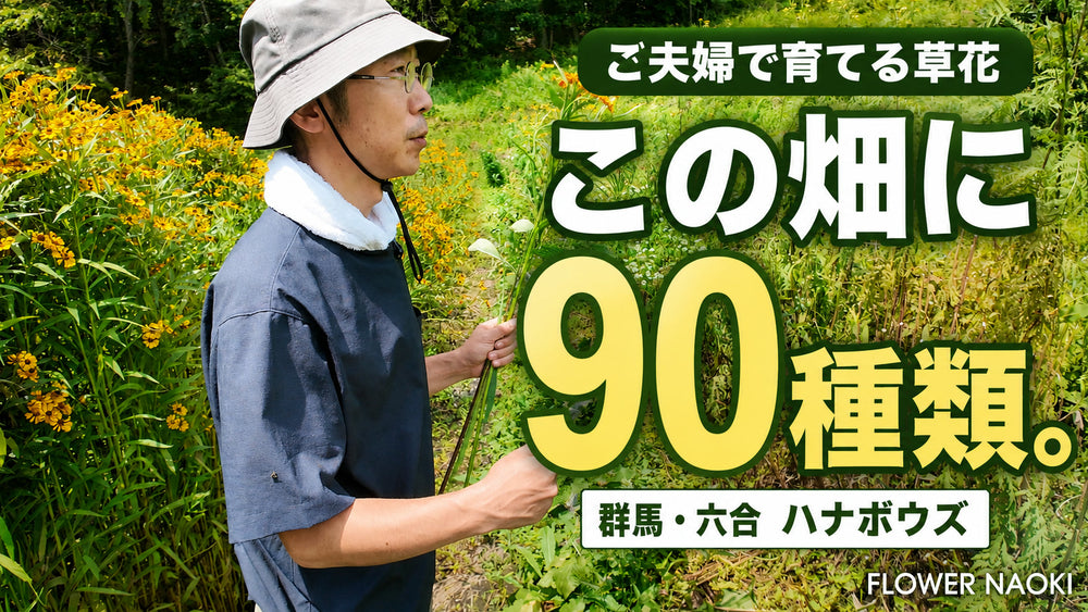 ハナボウズ｜ご夫婦で育てる90種類の草花／配信済み限定動画｜24分14秒
